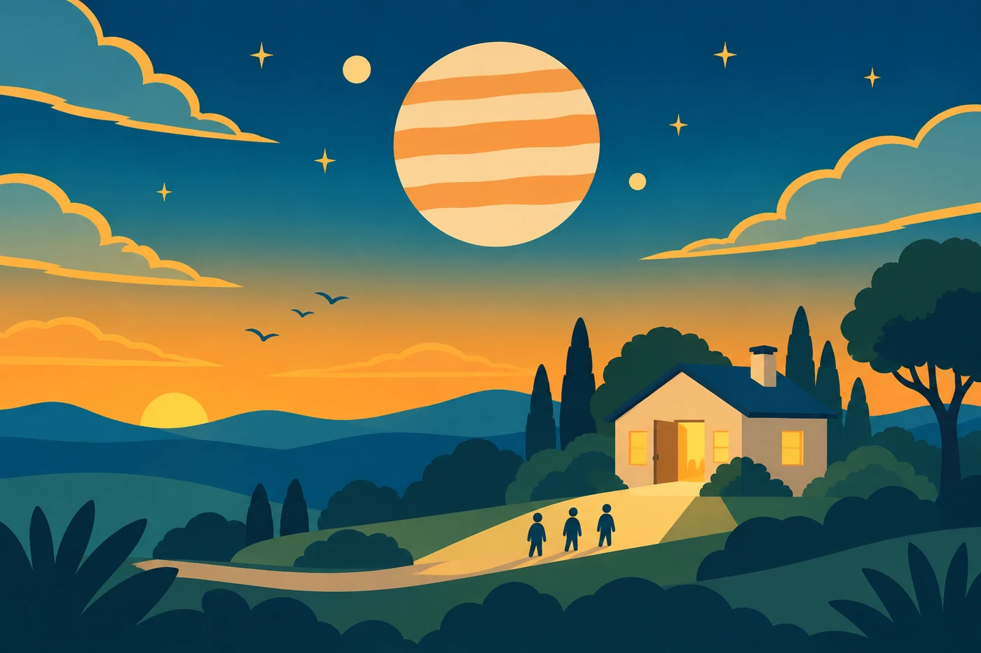 4ハウスの木星のアイキャッチ